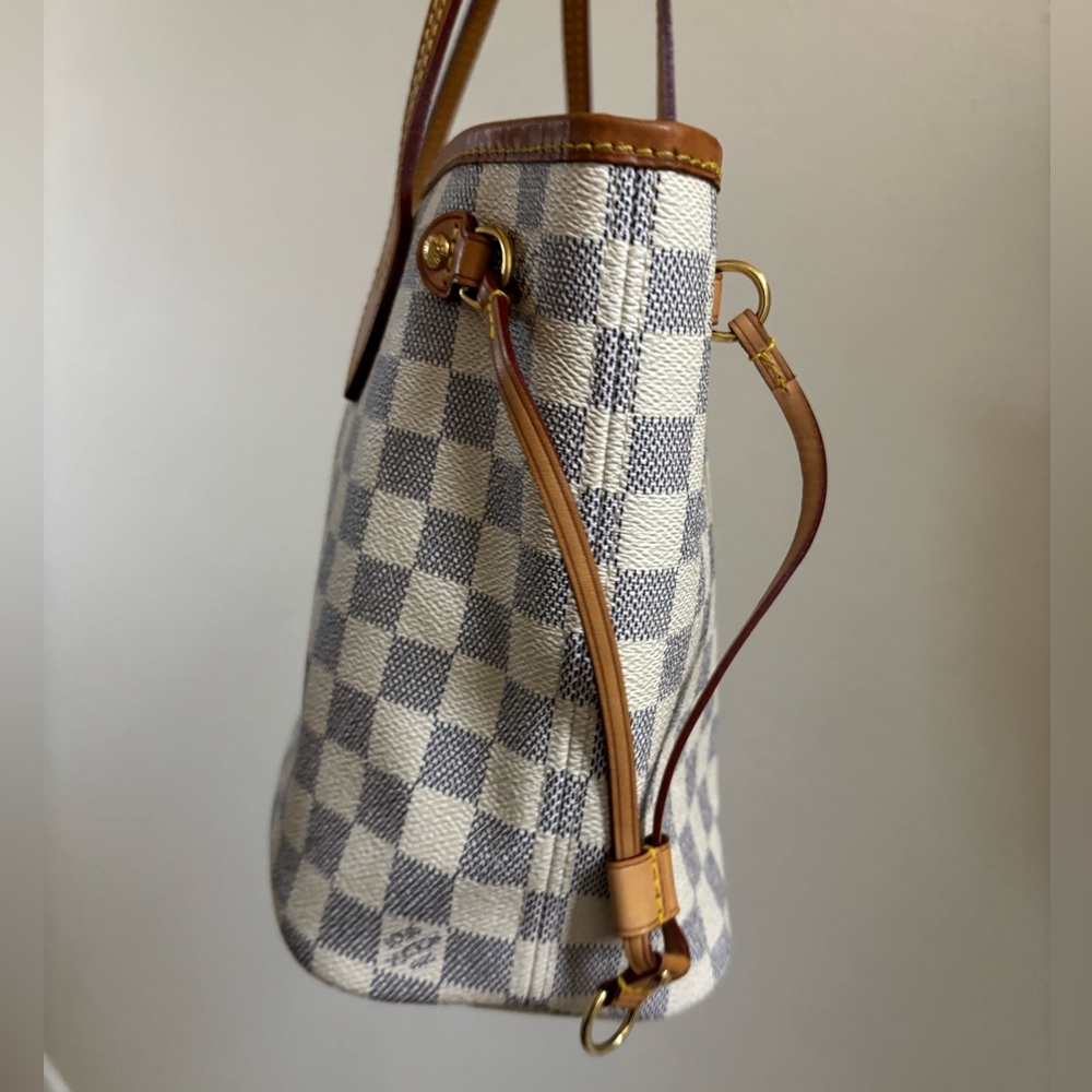 Louis Vuitton Damier Azur Neverfull PM ✨ - Picture 4 of 14